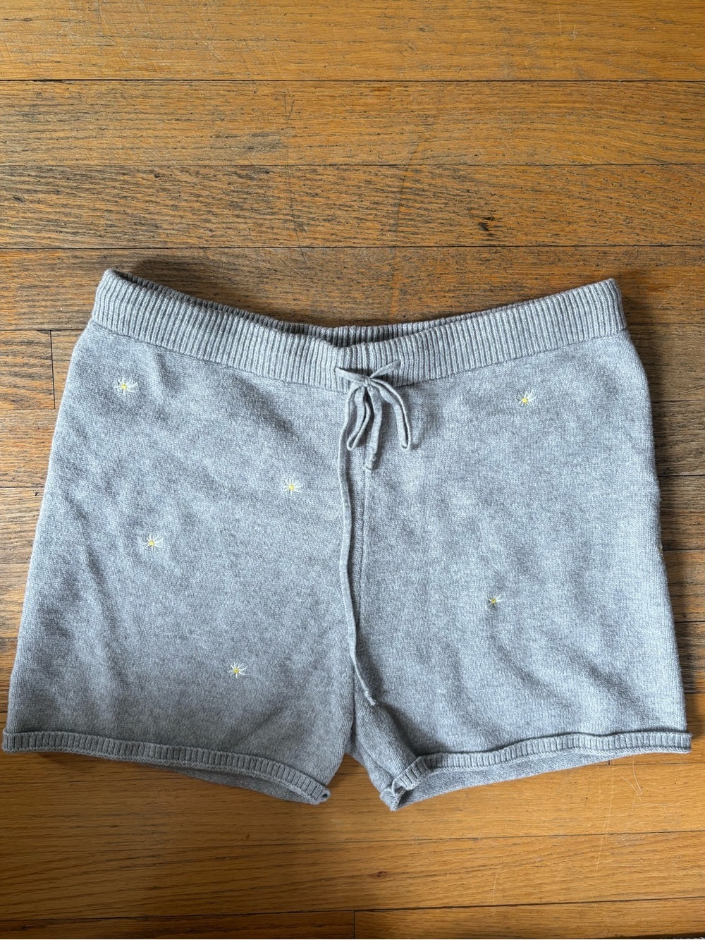 Lush Soft Gray Knit Hooded Cardigan